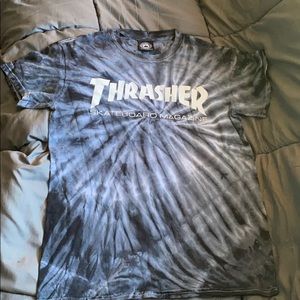 Thrasher tie die t shirt